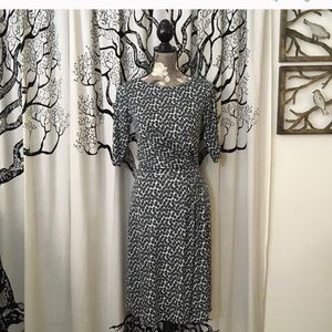 Boden 4R knee-length dot dress